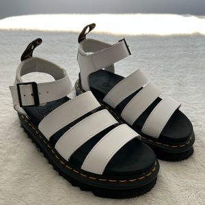 Dr Martens White Sandals - women’s size 5